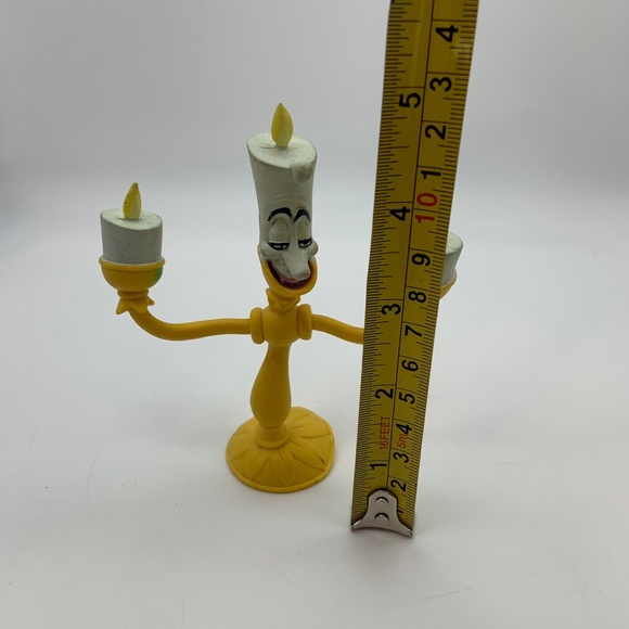 Disney JustToys Beauty and the Beast Lumiere Candelabra Bend-Ems Figurine - Picture 8 of 8